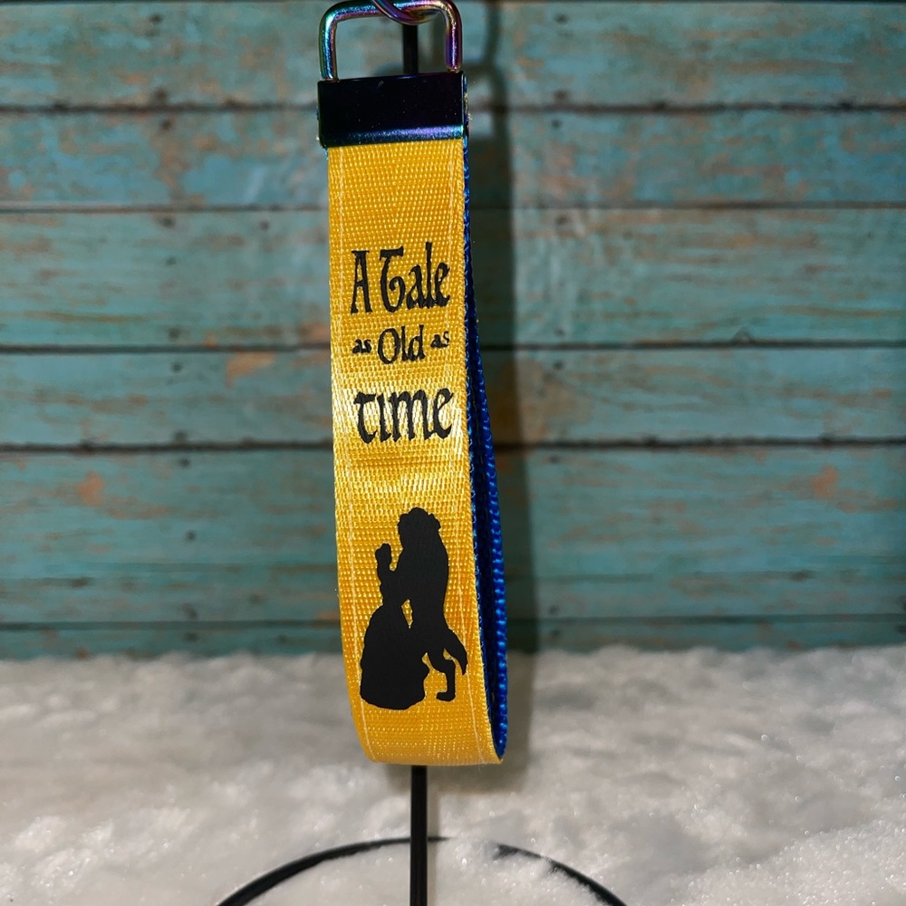 Beauty and the Beast key chain